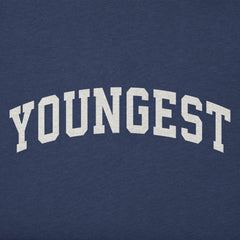 Toddler Youngest Arch Short Sleeve Crusher Tee