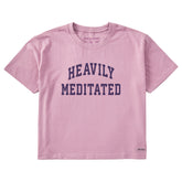Women's Heavily Meditated Arch Short Sleeve Crusher Boxy Tee