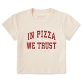 Women's In Pizza We Trust Arch Crusher-LITE Shrunken Tee