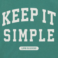 Women's Keep it Simple Arch Short Sleeve Crusher Tee