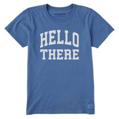 Women's Hello There Arch Short Sleeve Crusher Tee