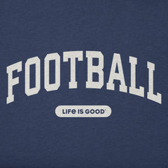 Kids Football Arch Short Sleeve Crusher Tee