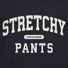 Men's Stretchy Pants Arch Short Sleeve Crusher Tee