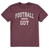 Men's Football Guy Arch Short Sleeve Crusher Tee