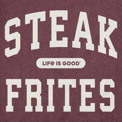 Men's Steak Frites Arch Short Sleeve Crusher Tee