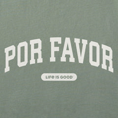 Men's Por Favor Arch Short Sleeve Crusher Tee