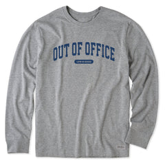 Men's Out of Office Arch Long Sleeve Crusher Tee