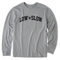 Men's Low N Slow Arch Long Sleeve Crusher Tee