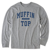 Men's Muffin Top Arch Long Sleeve Crusher Tee