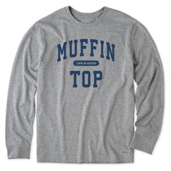Men's Muffin Top Arch Long Sleeve Crusher Tee
