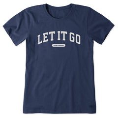 Women's Let it Go Arch Short Sleeve Crusher Tee