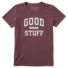 Women's Good Stuff Arch Short Sleeve Crusher Tee