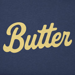 Women's Butter Script Long Sleeve Crusher Vee
