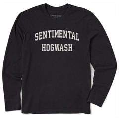 Men's Sentimental Hogwash Arch Long Sleeve Crusher Tee