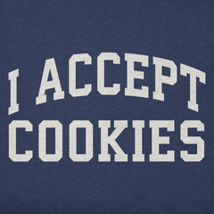 Kids I Accept Cookies Arch Short Sleeve Crusher Tee