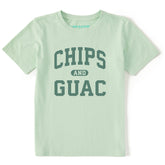 Kids Chips and Guac Arch Short Sleeve Crusher Tee