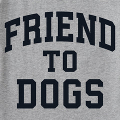 Men's Friend to Dogs Arch Long Sleeve Crusher Tee