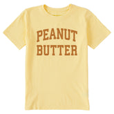 Kids Peanut Butter Arch Short Sleeve Crusher Tee