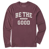 Men's Be the Good Arch Long Sleeve Crusher Tee