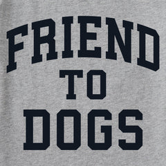 Women's Friend to Dogs Arch Long Sleeve Crusher Tee