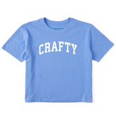 Women's Crafty Arch Short Sleeve Crusher Boxy Tee