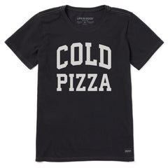 Women's Cold Pizza Arch Short Sleeve Crusher Tee