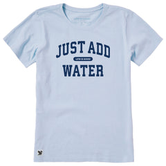 Women's Just Add Water Arch Short Sleeve Crusher Tee