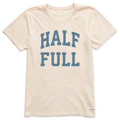 Women's Half Full Arch Short Sleeve Crusher Tee