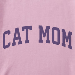 Women's Cat Mom Arch Short Sleeve Crusher Tee