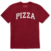 Men's Pizza Arch Short Sleeve Crusher Tee