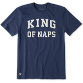 Men's King of Naps Arch Short Sleeve Crusher Tee