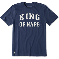 Men's King of Naps Arch Short Sleeve Crusher Tee