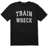 Men's Train Wreck Arch Short Sleeve Crusher Tee