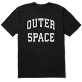 Men's Outer Space Arch Short Sleeve Crusher Tee