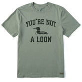 Men's You're Not a Loon Arch Short Sleeve Crusher Tee
