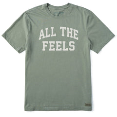 Men's All the Feels Arch Short Sleeve Crusher Tee