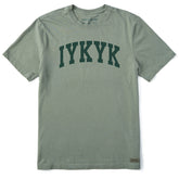 Men's IYKYK Arch Short Sleeve Crusher Tee