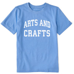 Kids Arts and Crafts Arch Short Sleeve Crusher Tee