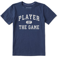 Kids Player of the Game Arch Short Sleeve Crusher Tee