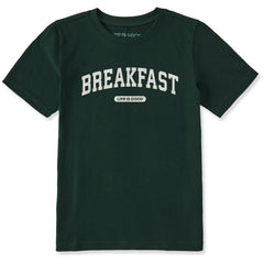 Kids Breakfast Arch Short Sleeve Crusher Tee
