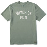 Men's Mayor of Fun Arch Short Sleeve Crusher Tee