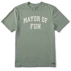 Men's Mayor of Fun Arch Short Sleeve Crusher Tee