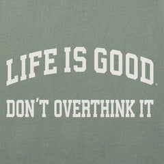 Men's Don't Overthink it Arch Short Sleeve Crusher Tee