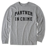 Men's Partner in Crime Arch Long Sleeve Crusher Tee