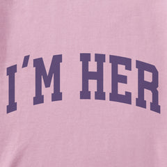 Women's I'm Her Arch Short Sleeve Crusher Vee