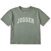Women's Jogger Arch Short Sleeve Crusher Boxy Tee