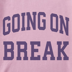 Women's Going on Break Arch Short Sleeve Crusher Tee