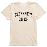 Women's Celebrity Chef Arch Short Sleeve Crusher Tee