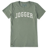 Women's Jogger Arch Short Sleeve Crusher Tee
