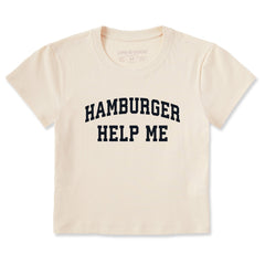 Women's Hamburger Help Me Arch Crusher-LITE Shrunken Tee